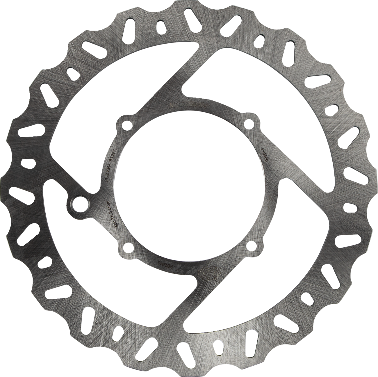 MOTO-MASTER Brake Rotor - Front - Nitro 110686-PU