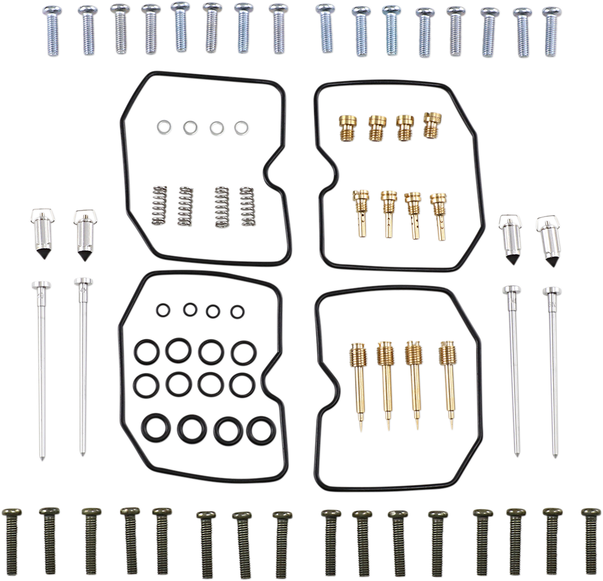 Parts Unlimited Carburetor Kit - Kawasaki Zr750 26-1648