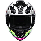 AGV Helmet K1 S Punkpulse Black/Purple/Lime 2x 2118394018-071-XXL
