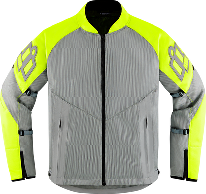 ICON Mesh AF™ Jacket - Gray/Hi-Vis - 2XL 2820-5948