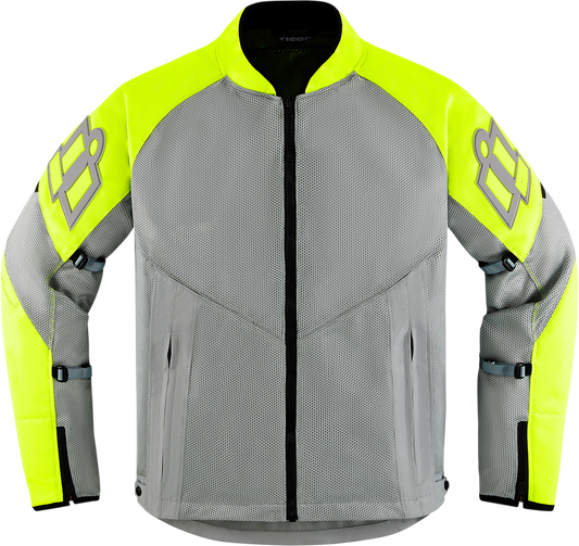 ICON Mesh AF™ Jacket - Gray/Hi-Vis - Small 2820-5944