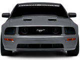 Raxiom 05-09 Ford Mustang w/ Halogen LED Halo Prjctr Headlights-Blk Hsng(Smoked Lens Exclude GT500) 49128