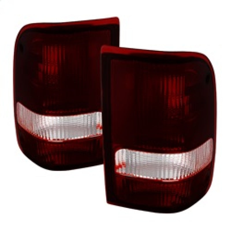 Xtune Ford Ranger 93-97 OE Style Tail Lights Red Smoked ALT-JH-FR93-OE-RSM 9030574