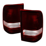 Xtune Ford Ranger 93-97 OE Style Tail Lights Red Smoked ALT-JH-FR93-OE-RSM 9030574
