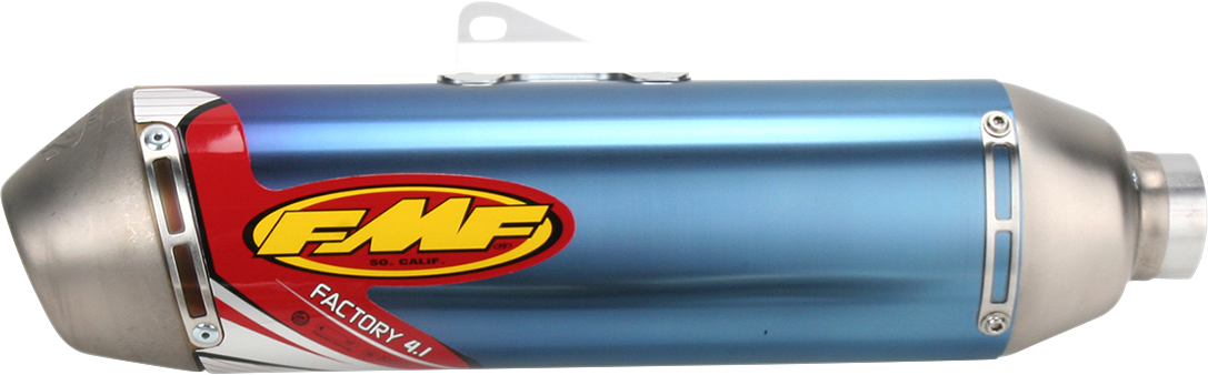 FMF Factory 4.1 Muffler - Anodized Titanium 044235 1821-0584