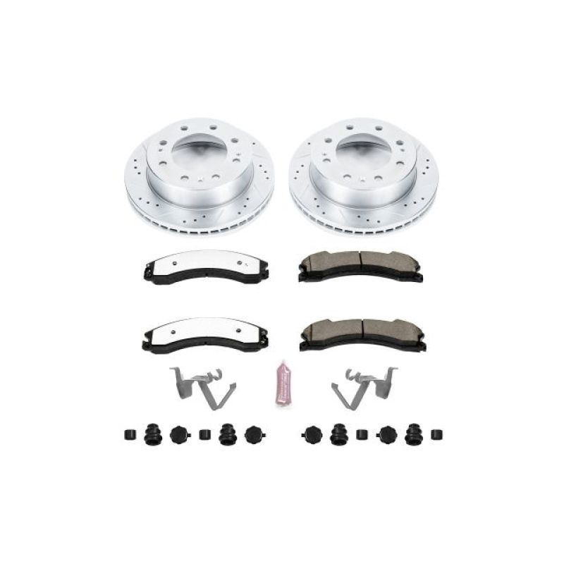 Power Stop 12-20 GMC Sierra 3500 HD Front Z36 Truck & Tow Brake Kit K6258-36