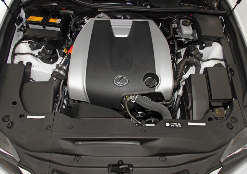 K&N 69 Series Performance Typhoon Intake Kit - Polished for 13-14 Lexus GS350 3.5L V6 69-8704TP