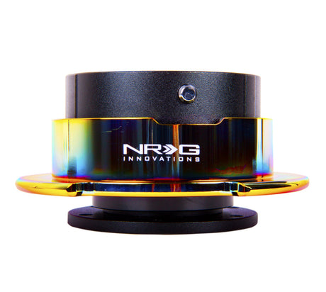 NRG Quick Release Gen 2.5 - Black Body / Neochrome Ring SRK-250BK/MC