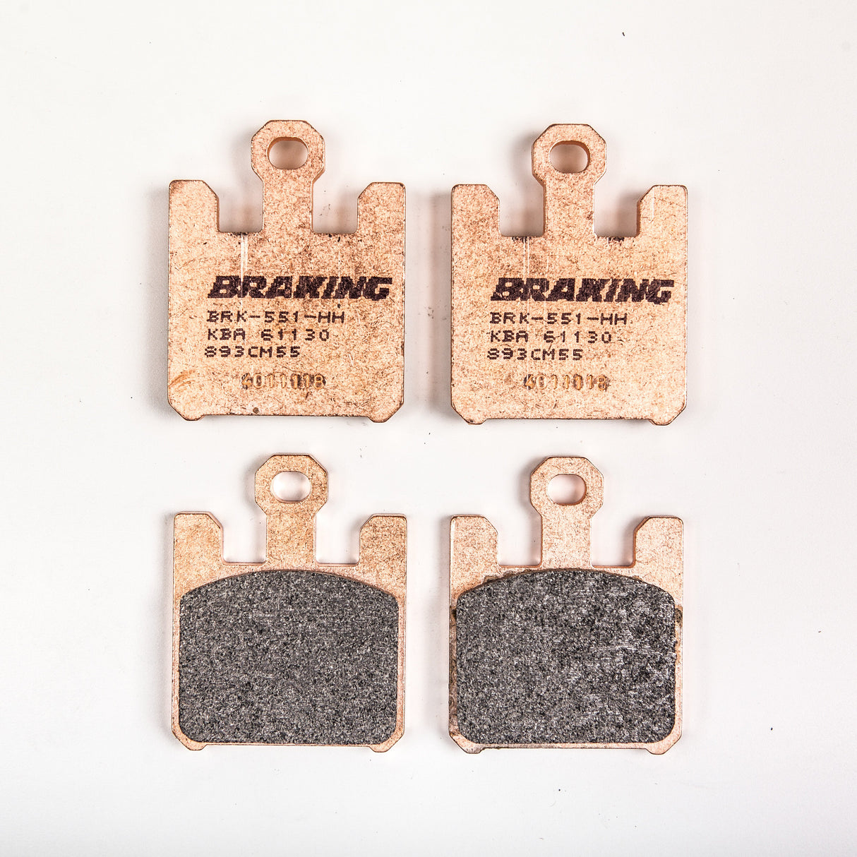 BRAKING Brake Pad Set Sintered Sport 893CM55