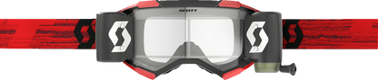 SCOTT Fury WFS Goggles - Dark Red - Clear Works 278596-0084113