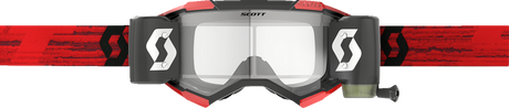 SCOTT Fury WFS Goggles - Dark Red - Clear Works 278596-0084113