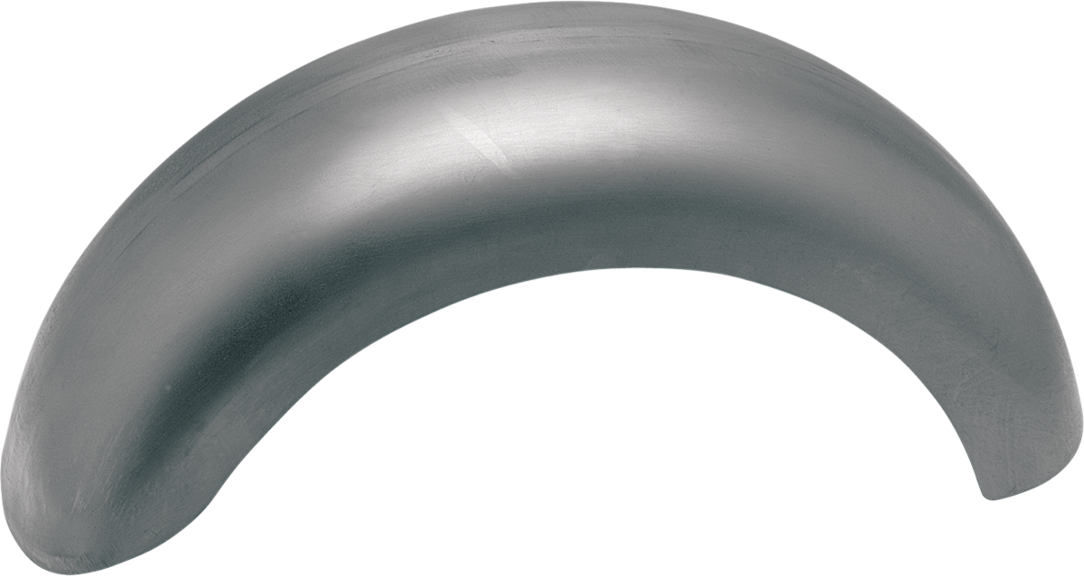 RUSS WERNIMONT DESIGNS Custom Rear Fender for Rigid Frames - Left-Side Drive - Steel - 9" W x 37.5" L 380621