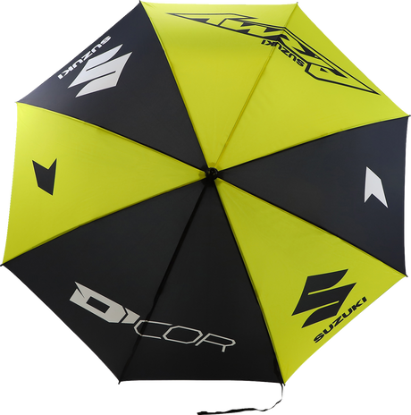 D'COR VISUALS Umbrella - Suzuki - Yellow/Black 81-104-1
