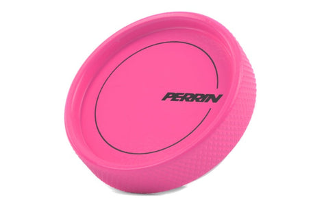 Perrin 02-21 Subaru WRX / 2022 BRZ & GR86 / 04-21 STI / 00-18 Forester XT Oil Fill Cap - Hyper Pink PSP-ENG-711HP