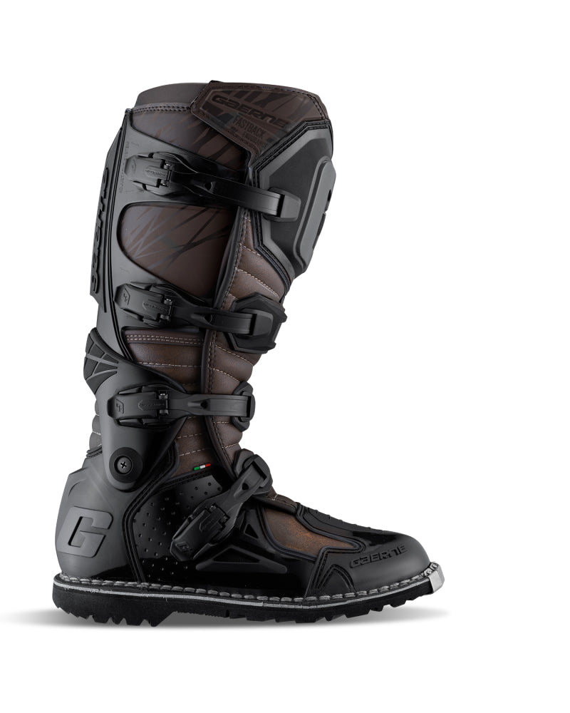 Gaerne Fastback Endurance Enduro Boot Black/Brown Size - 9 2197-013-9