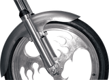 RUSS WERNIMONT DESIGNS Short Flared Front Fender - For 90/90-21 Wheel 4.5" W x 33" L RWD-CW4.5S