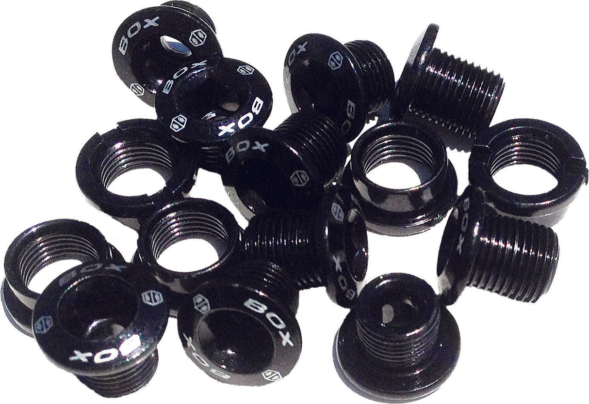 BOX Chainring Bolt Kit Black BX-CR14CMBLT-BK