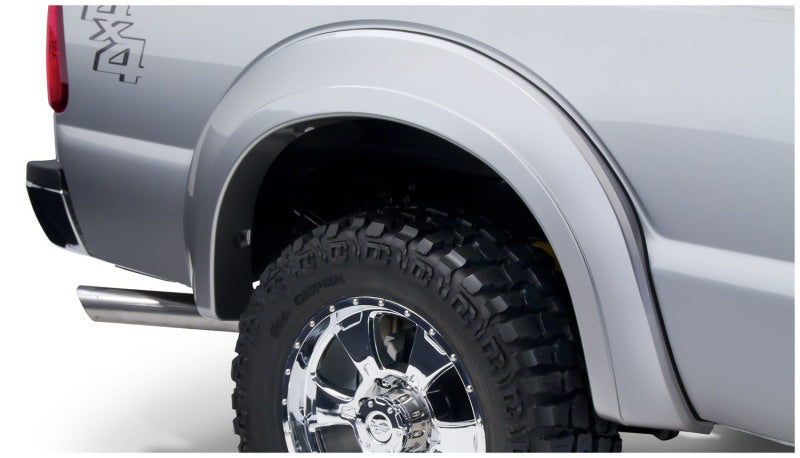 Bushwacker 11-16 Ford F-350 Super Duty Styleside Extend-A-Fender Style Flares 4pc - Black 20932-02