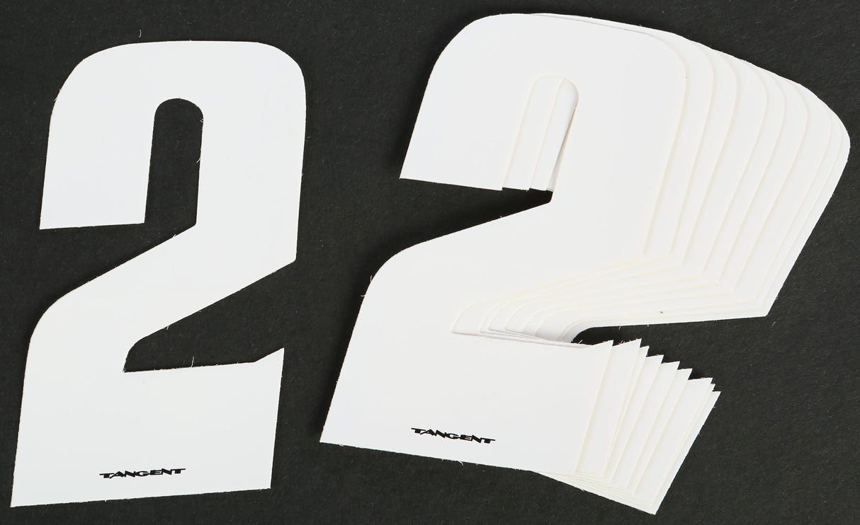 TANGENT Pro Digit 3" White #2 10/Pk 05-3202