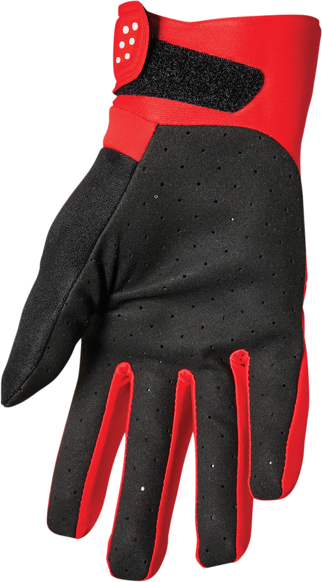 THOR Spectrum Cold Gloves - Red/White - Small 3330-6759