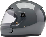 BILTWELL Gringo SV Helmet - Gloss Storm Gray - Small 1006-109-502