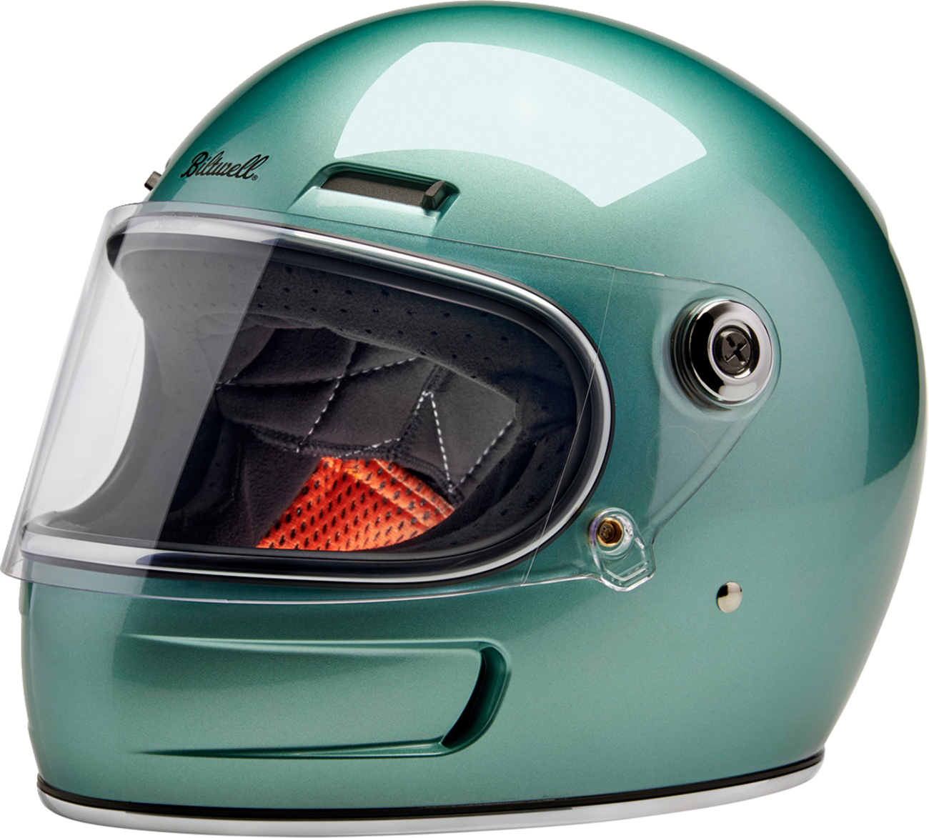 BILTWELL Gringo SV Helmet - Metallic Seafoam - Small 1006-313-502