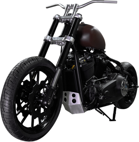SPEED MERCHANT Skid Plate - Aluminum - Softail SM-STSPBR