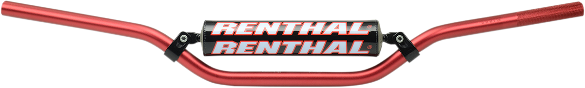 RENTHAL Handlebar - 7/8" - 722 - CR High/Ricky Johnson - Red 72201RD01185