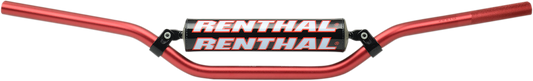 RENTHAL Handlebar - 7/8" - 722 - CR High/Ricky Johnson - Red 72201RD01185