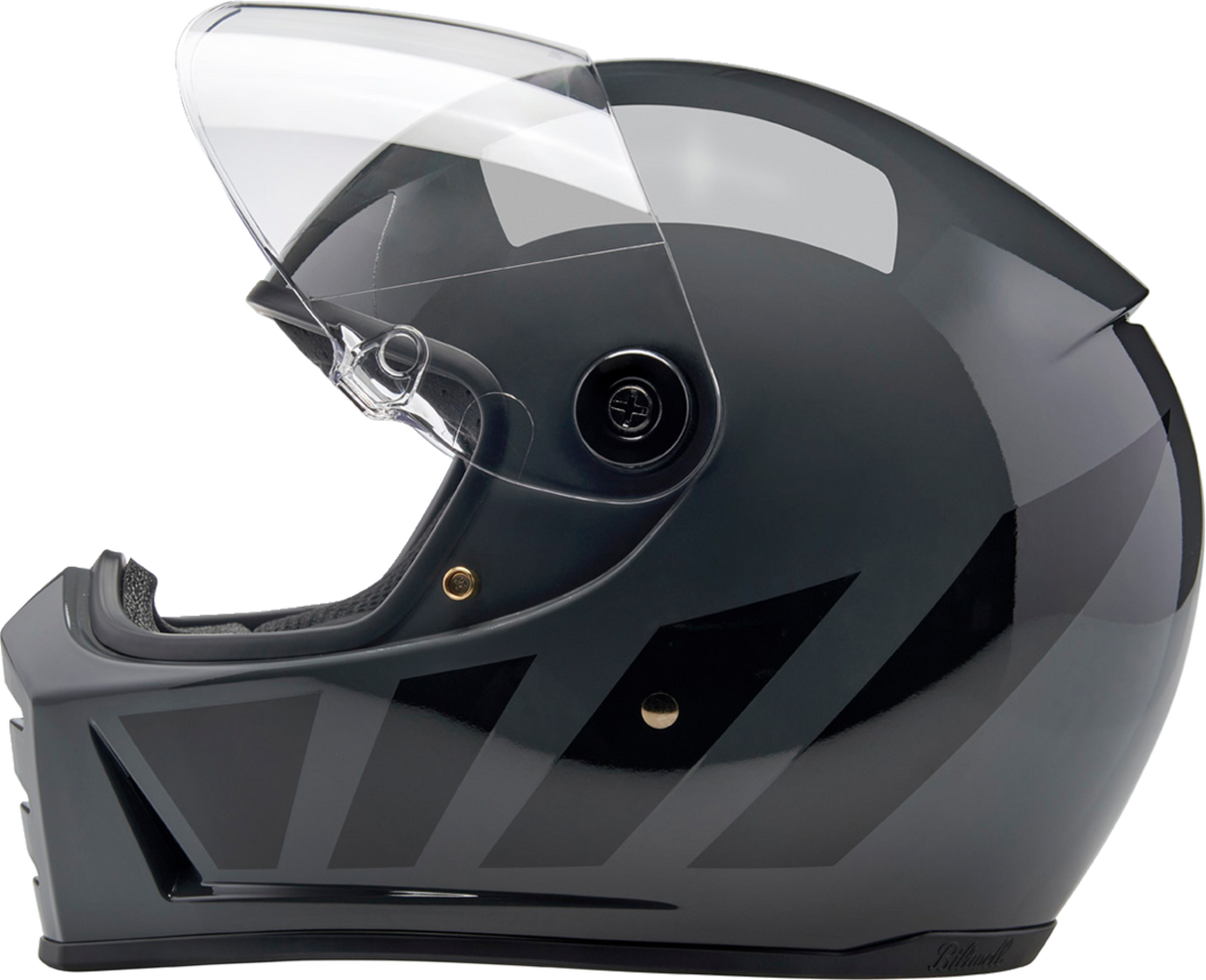 BILTWELL Lane Splitter Helmet - Storm Gray Inertia - 2XL 1004-569-506