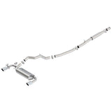 Ford Racing 2016-2017 Focus RS Active Sport Cat-Back Exhaust System w/ Polished Tips M-5200-FRS