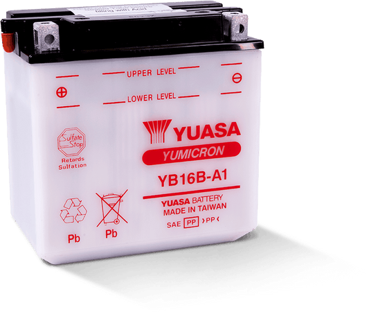 Yuasa YB16B-A1 Yumicron 12 Volt Battery
