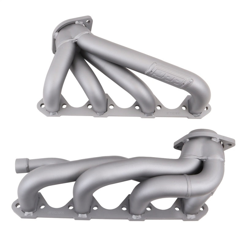 BBK 87-95 Ford F150 Truck 5.8 351 Shorty Unequal Length Exhaust Headers - 1-5/8 Titanium Ceramic 3511