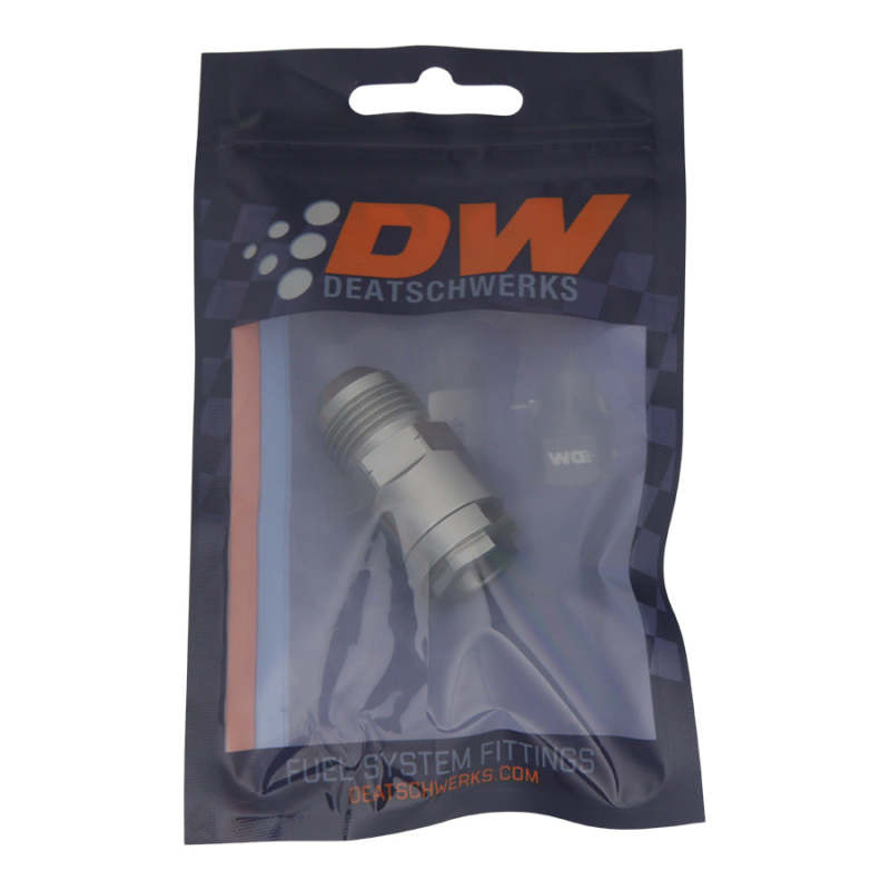 DeatschWerks 8AN Male 3/8IN Female EFI Quick Connect Adapter 06-02-0104