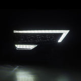 AlphaRex 14-22 Toyota 4Runner (2021 Req. Conv) NOVA LED Proj HL Blk w/Actv Light & Seq. Sig + SB DRL 880808