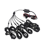KC HiLiTES C-Series RGB LED Rock Light Kit (Incl. Wiring) - Set of 6 339