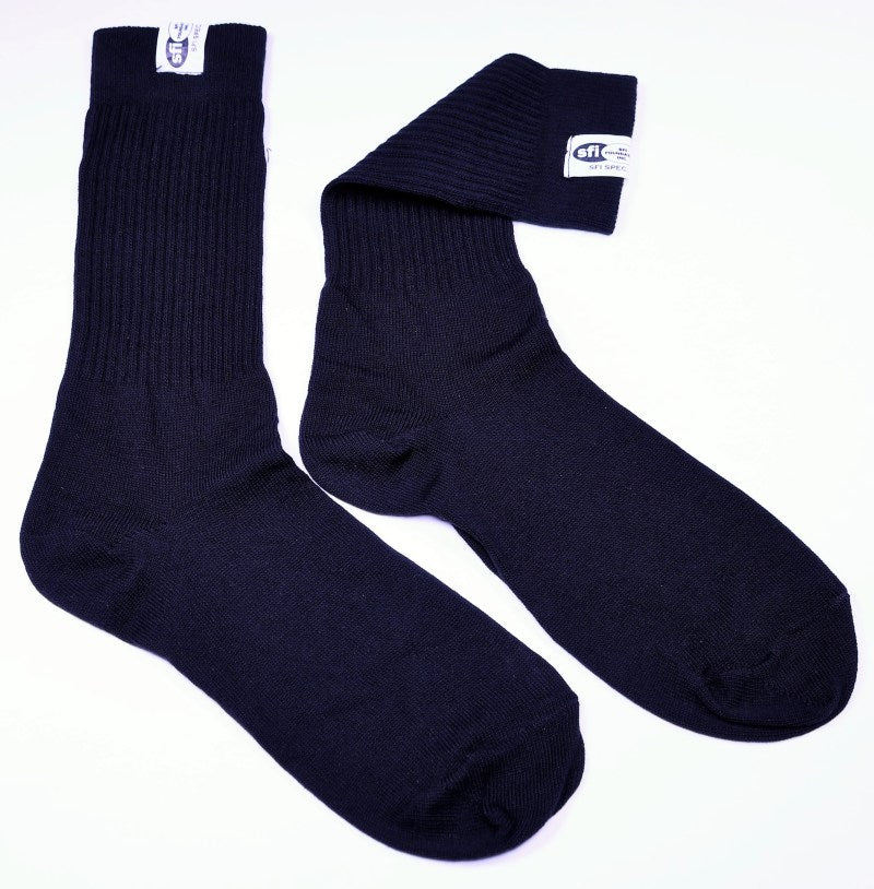 RaceQuip Black SFI 3.3 Fr Socks Large 10-11 411995