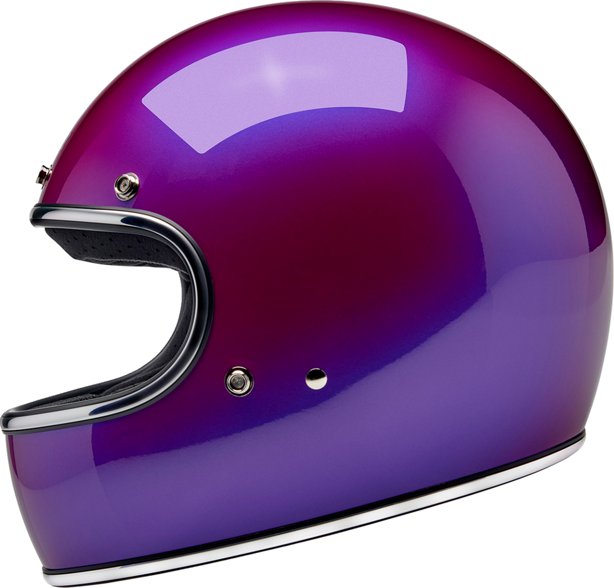 BILTWELL Gringo Helmet - Metallic Grape - XL 1002-339-505