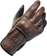 BILTWELL Borrego Gloves - Chocolate/Black - Small 1506-0201-302