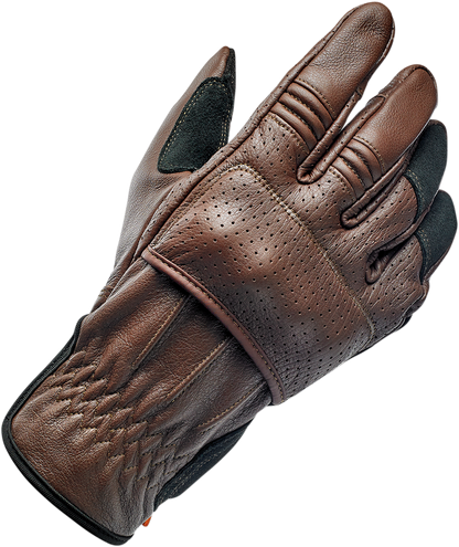 BILTWELL Borrego Gloves - Chocolate/Black - XL 1506-0201-305