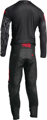 THOR Pulse Counting Sheep Pants - Black/Red - 30 2901-9499