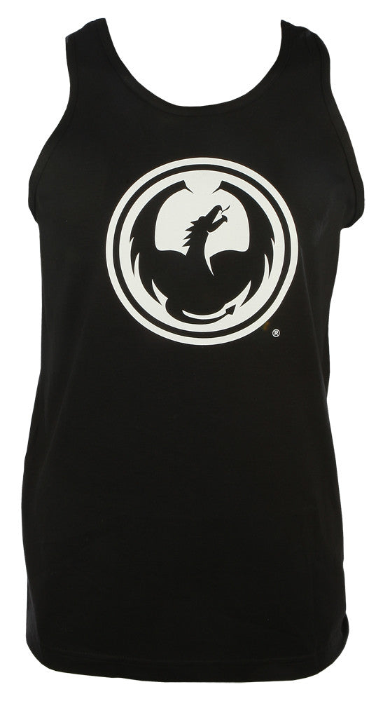 DRAGON Icon Staple Line Tank Black M 25122MED.001
