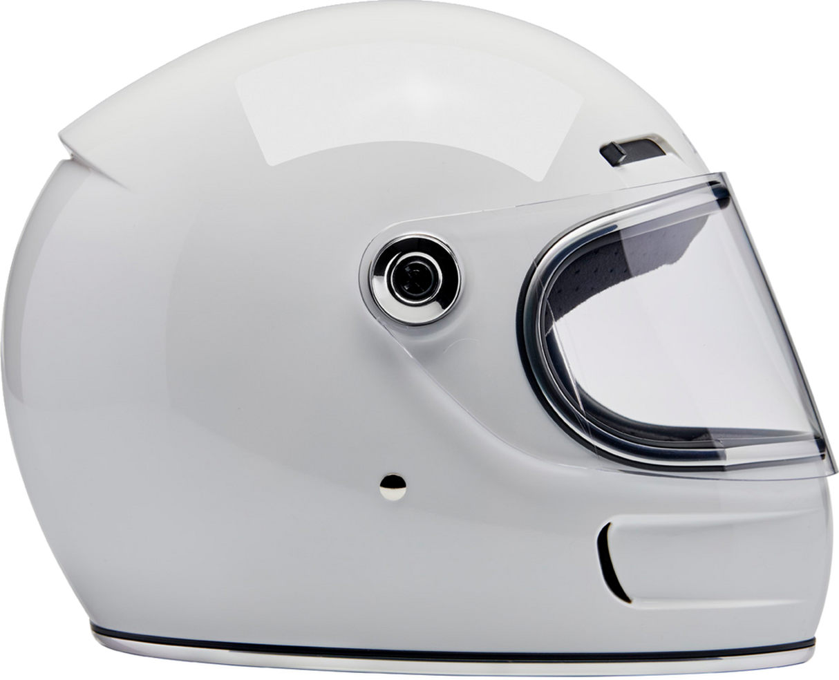 BILTWELL Gringo SV Helmet - Gloss White - Large 1006-104-504