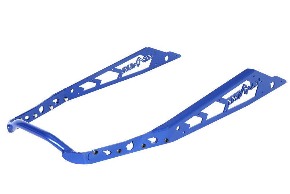 PRO ARMOR Nxt Lvl Rear Bumper Black/Blue Pol NXPRB232-PBL