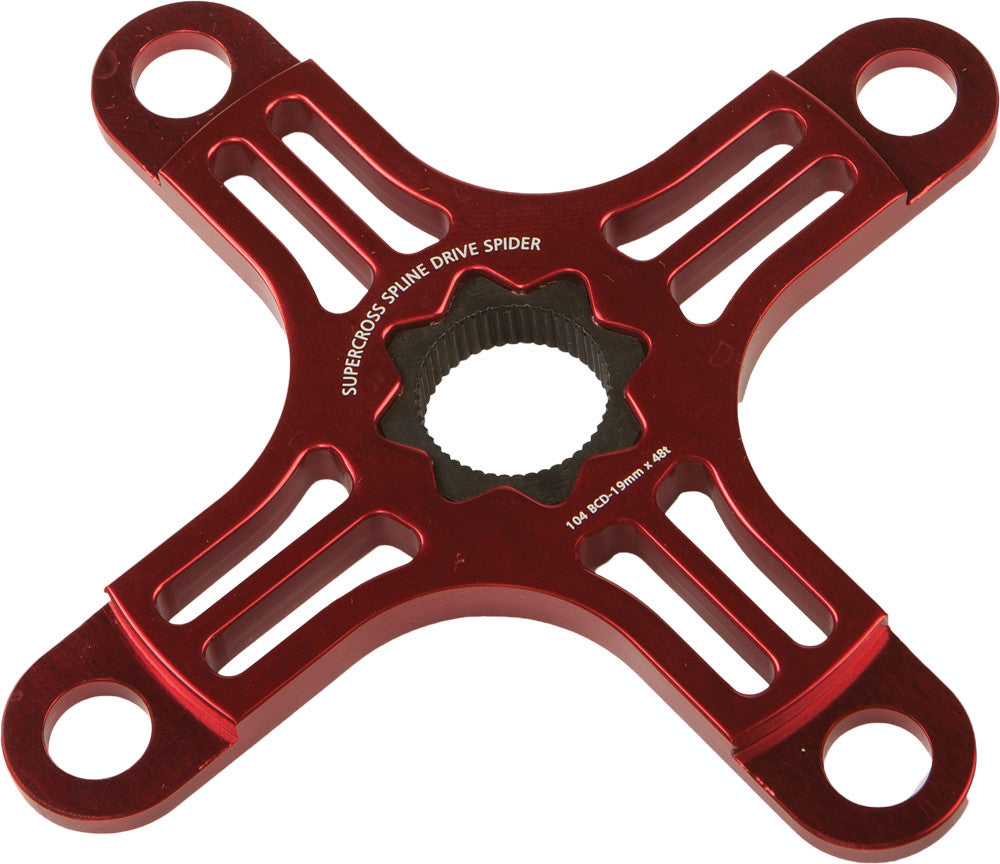 SPEEDLINE 4-Bolt Spider (Red) SL-104-SPR