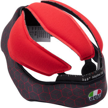 Botín AGV Pista GP RR - Negro/Rojo - Pequeño 20KIT60303001SM 