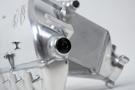 CSF BMW M2/M3/M4 S58 Comp &amp; Non-Comp (G8X) Charge-Air Cooler Manifold - Raw Billet 8233