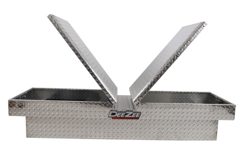 Deezee Universal Tool Box - Red Crossover - Double BT Alum Full Size DZ 8370
