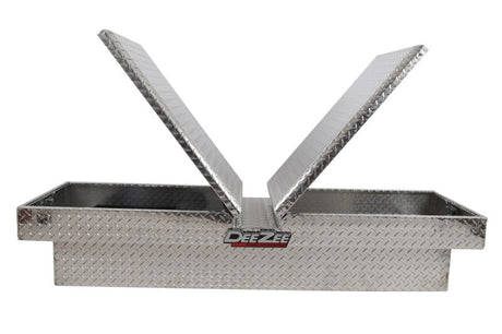 Deezee Universal Tool Box - Red Crossover - Double BT Alum Full Size DZ 8370