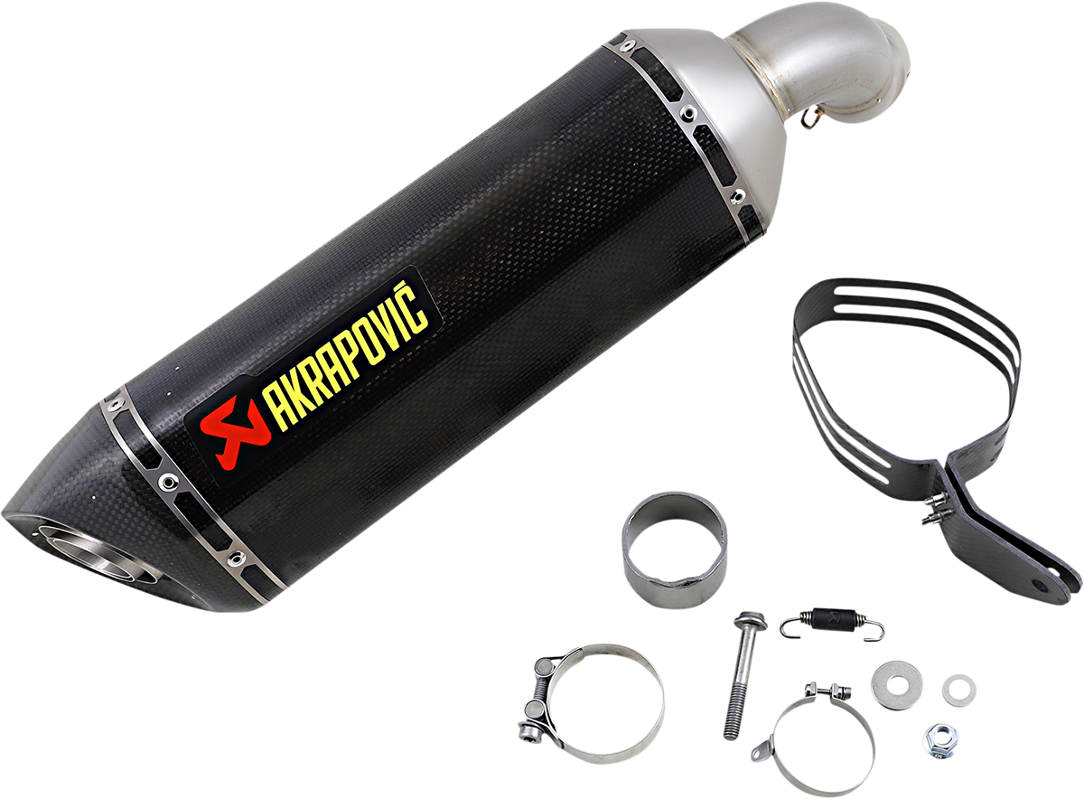 AKRAPOVIC Muffler - Carbon Fiber/Carbon Fiber Ninja 1000SX 2020-2024 S-K10SO24-HRC 1811-3967